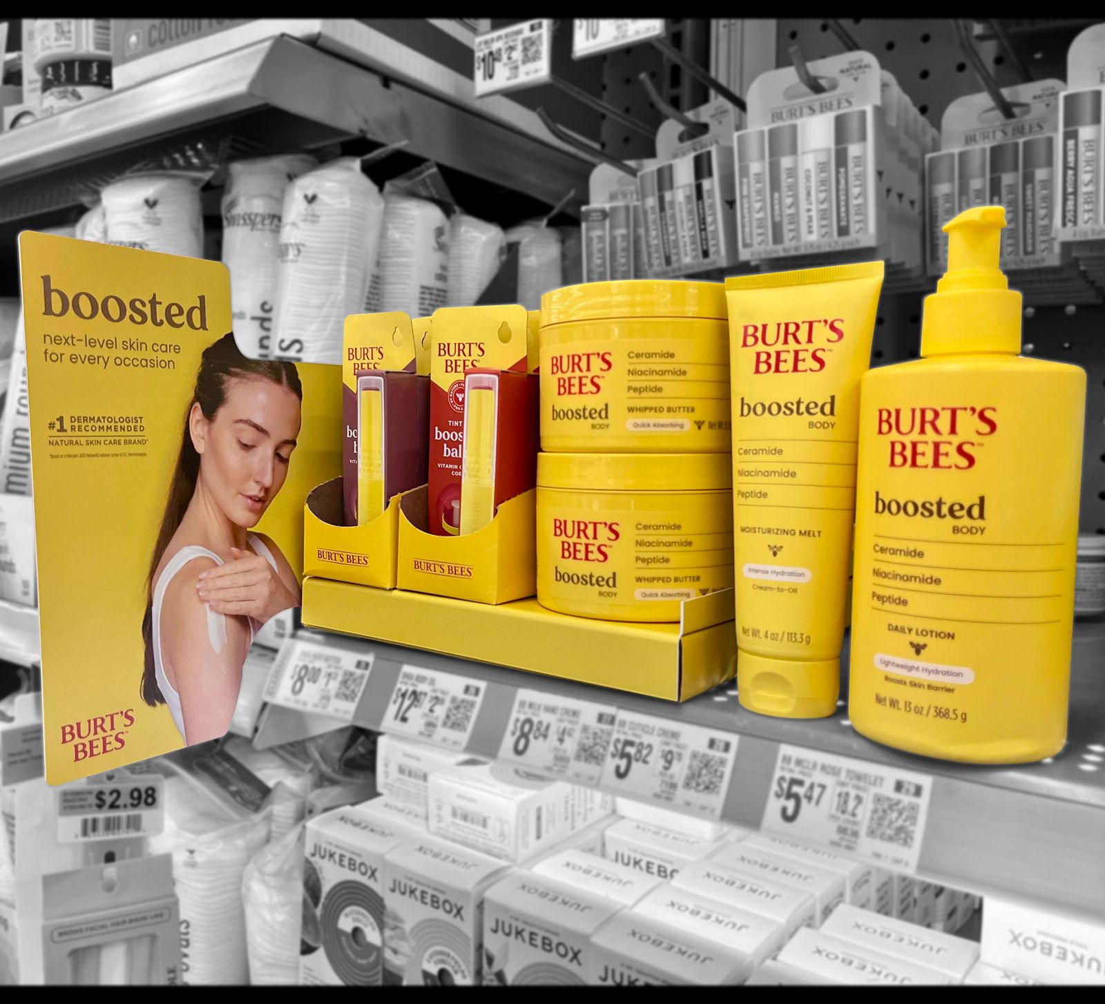 Burt's Bees in a Walmart store
