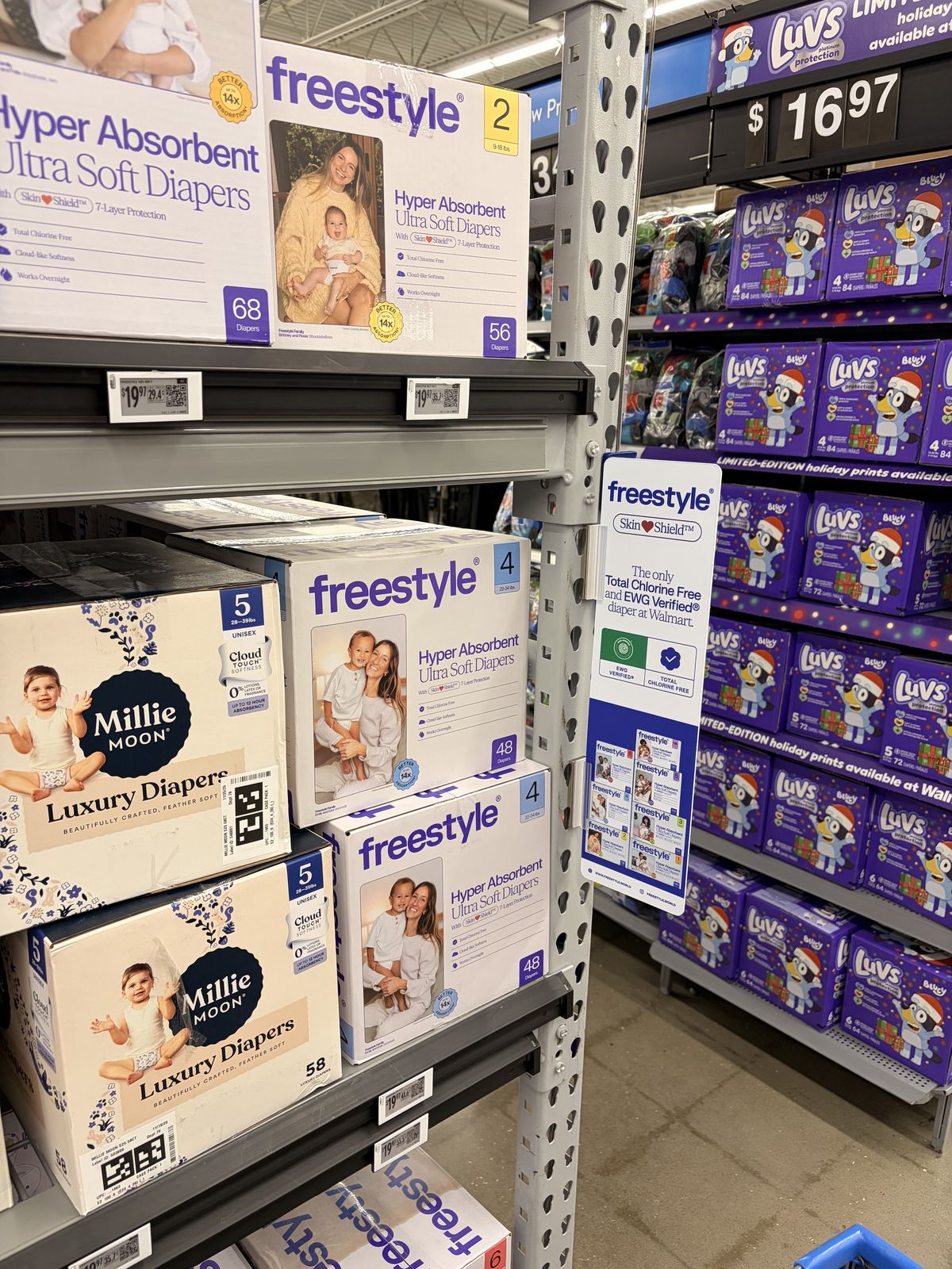 Freestyle in a Walmart store