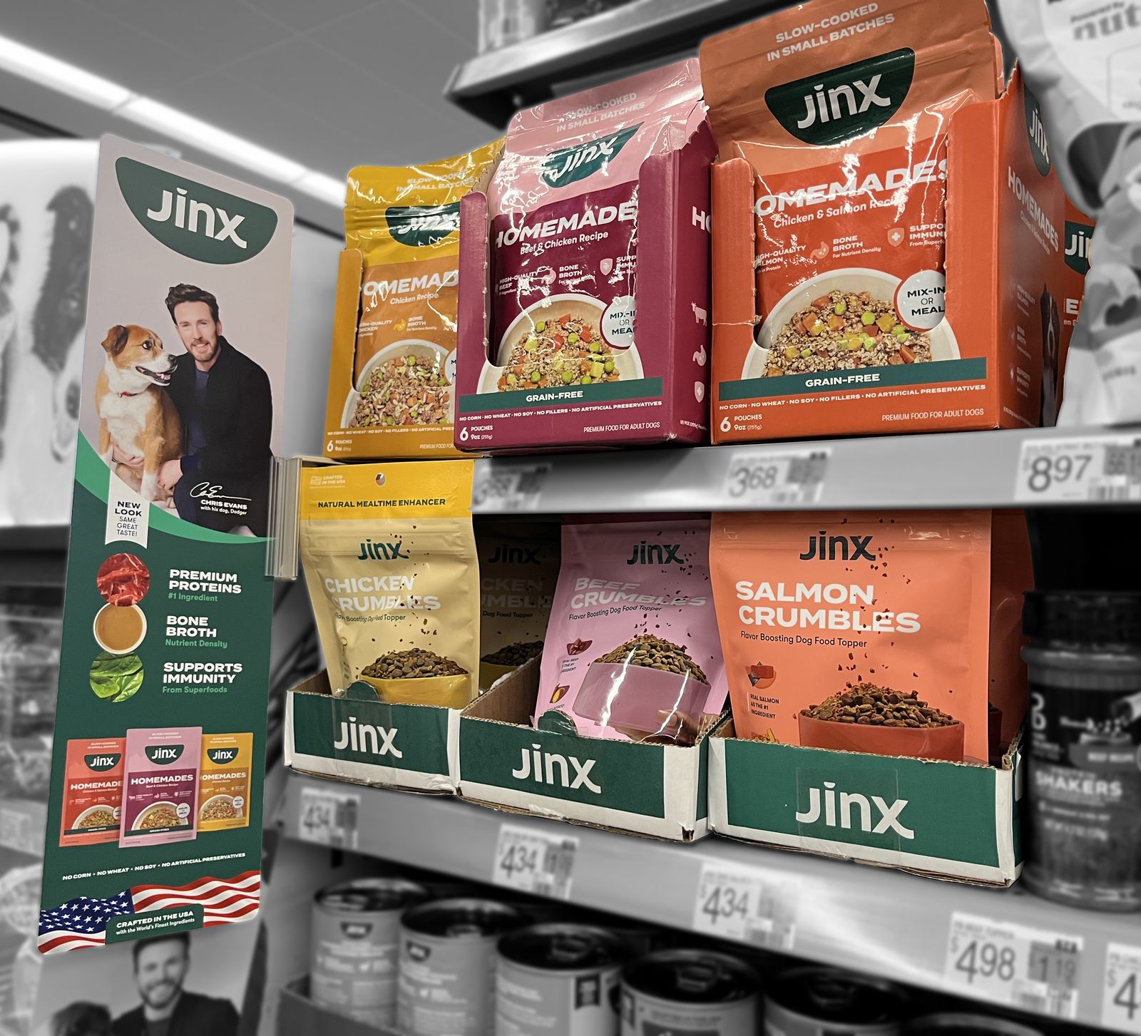 Jinx in a Walmart store