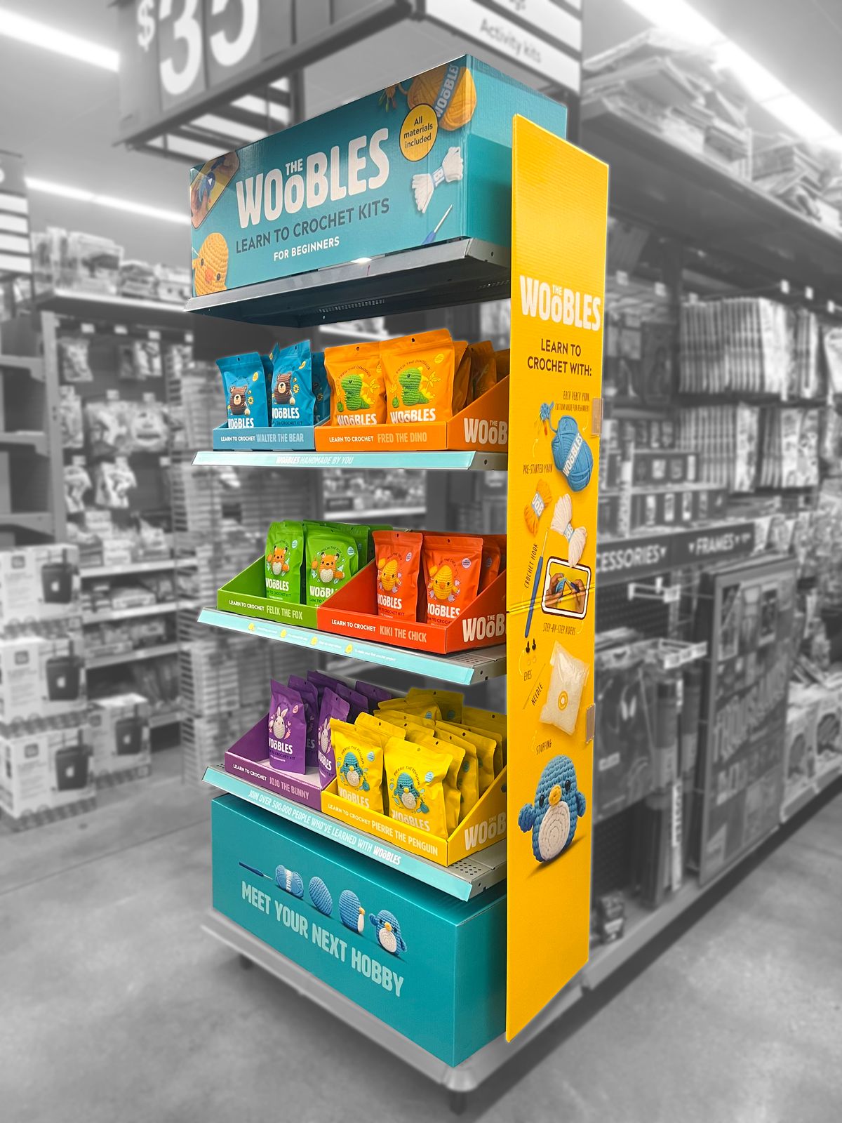 The Woobles in a Walmart store