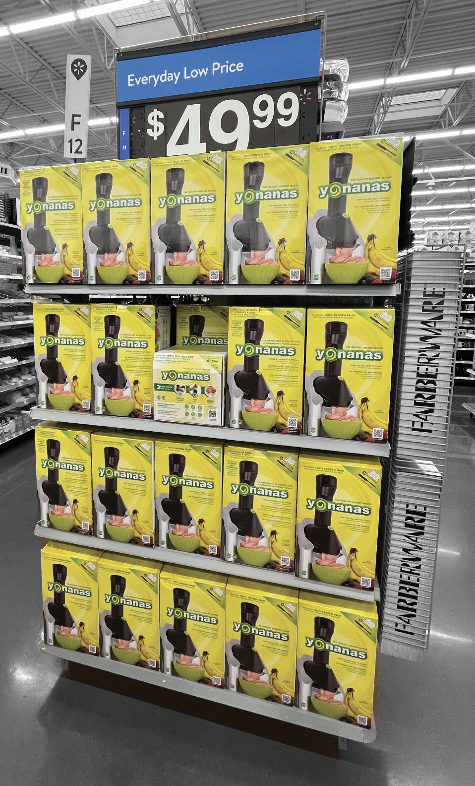 Yonanas in a Walmart store