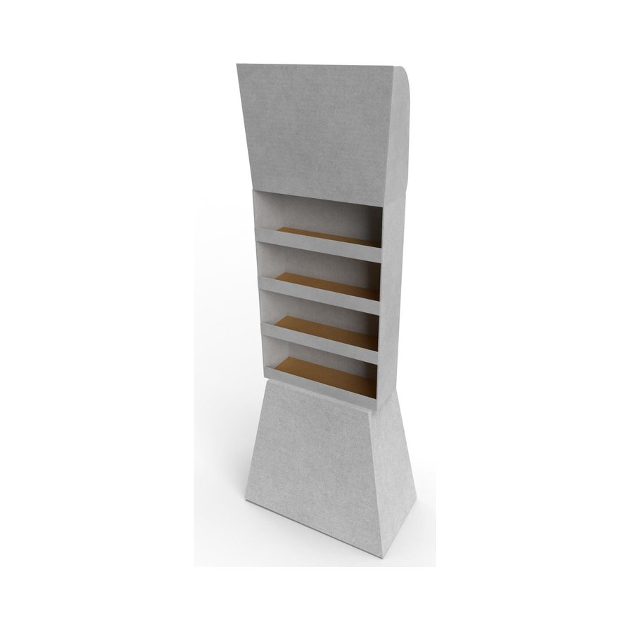 PDQ stand display structure, blank render