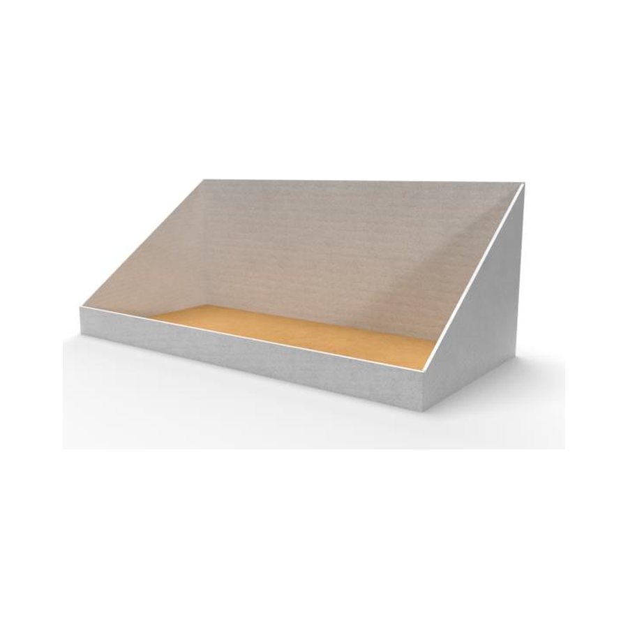 PDQ tray display structure, blank render